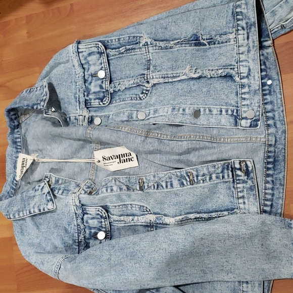 Savanna Jane Jackets & Blazers - Savanna jane NWT jean jacket